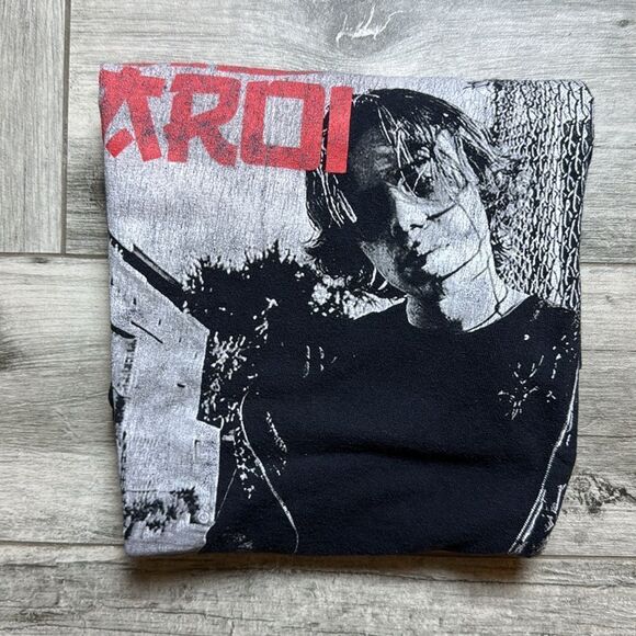TKL Mens Kid Laroi Singer-Songwriter Australian Rapper T-Shirt Black Large - Picture 1 of 8